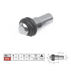 Полкодержатель для стекла MV05, MV05FNL000005