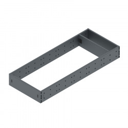 SLIM BOX Рамка 176mm L-500 металл лак графит, TH03.0804.01.924