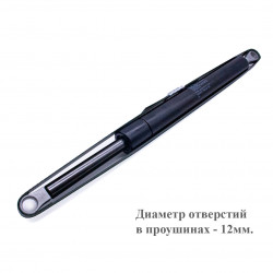Газлифт 560022 800N с доп демпфированием (проушины 12мм), 560022 (комплект для 30809)