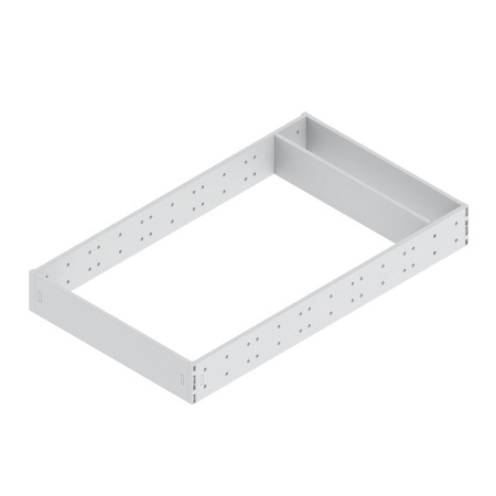 SLIM BOX Рамка 264mm L-500 металл лак белый
