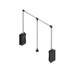 Пантограф LIFTER Basic 645-930 хром / черный, нагрузка 12 кг, Rejs, TA01.0073.08.052