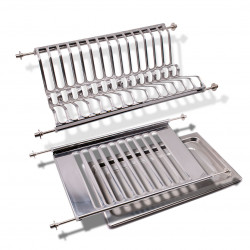 Посудосушитель 450мм, INOX, Сталь нержавеющая, FGV, 5658400A41000