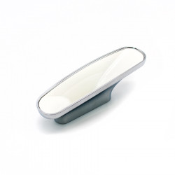 Ручка-кнопка Cameleon, Белый / хром, 32/81х24х25 мм, Модерн, Gamet, Польша, UU07-0032-G0004-P41