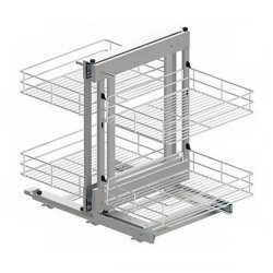 Волшебный угол, MAXIMA CLASSIC Corner Comfort, 800мм, правый, с доводчиком, хром, Rejs, WE31.0002.01.001