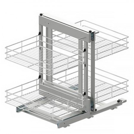 Волшебный уголок MAXIMA CLASSIC Corner Comfort, 1000мм, левый, с доводчиком, хром, Rejs