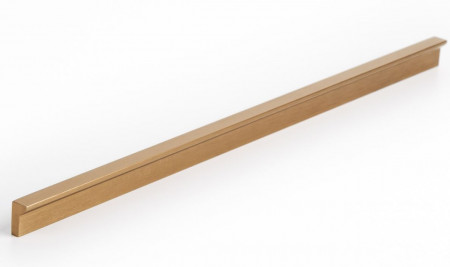 Ручка-скоба ANGLE, Латунь шлифованная темная, 256/400мм, Модерн, Viefe, Испания